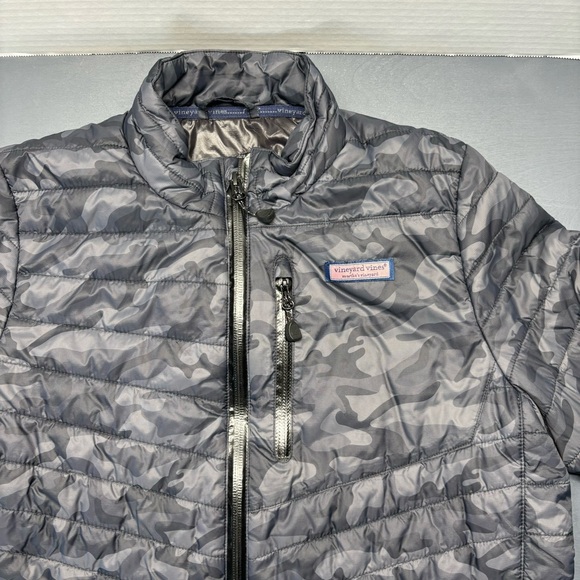 Vineyard Vines Camo Print Women's Jacket Sz Small - Picture 2 of 14
